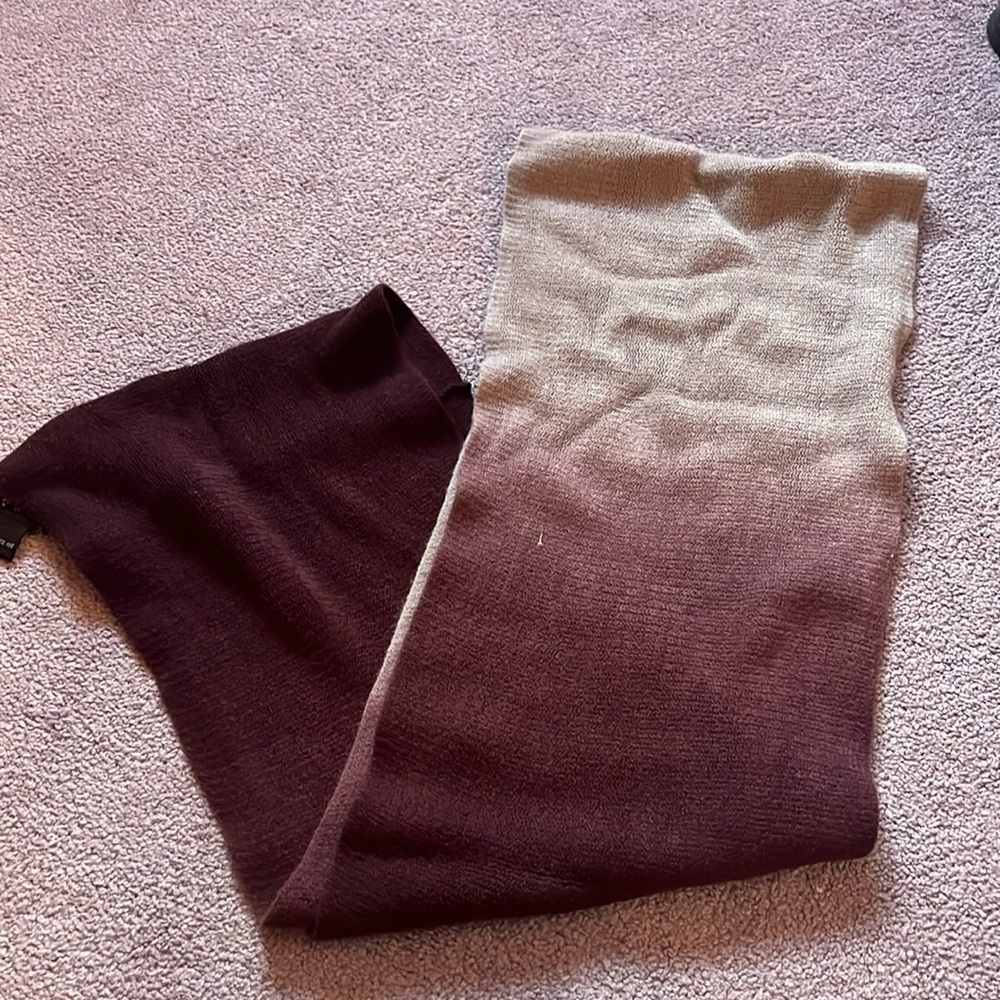 Zazou Purple Ombré Infinity Scarf